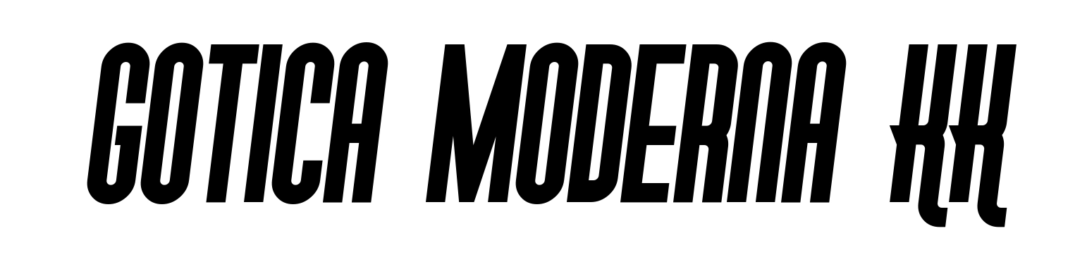 Gotica Moderna KK